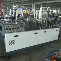 Machine de Fabrication de Gobelets en Papier Économique, Entièrement Automatique, pour Entreprises et Petits Fabricants