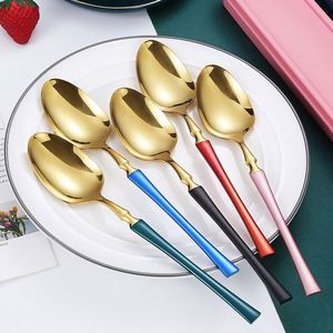 Light Luxury Camping Stainless Steel Cutlery <b>Portable</b> Tableware Chopsticks Spoon Fork Small Waist 3pcs Flatware Dinnerware Set - Product Image 5
