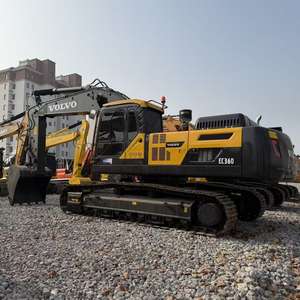 Excavatrice sur chenilles hydraulique Volvo EC360 d'occasion, machine de construction de 36 tonnes, modèles EC360D, EC360B, EC300, EC360DL, grande pelle d'occasion - Product Image 2