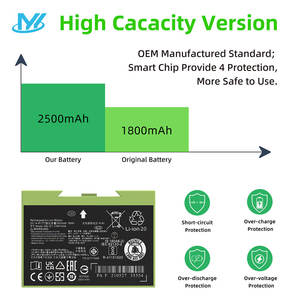 새로운 14.4V 1800Mah 클리너 배터리 ABL-D1 아이로봇 룸바 i 시리즈 i7 i7 + i8 e5 7150 7550 e5150 e5152 4624864 ABL-D1 - Product Image 3