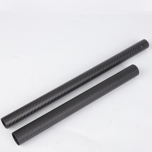 Tubos de Fibra de Carbono Enrollados en Rollo con Acabado Tejido de 1000 mm, Personalizados y Directos de Fábrica - Product Image 2
