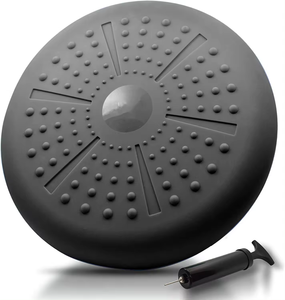 Coussin d'équilibre Wiggle Seat - PVC écologique, <span class=keywords><strong>yoga</strong></span>, exercice, couleur personnalisée, améliore la <span class=keywords><strong>posture</strong></span> <span class=keywords><strong>assise</strong></span>, soulage les douleurs dorsales - Product Image 1