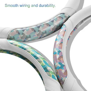 Housse de <span class=keywords><strong>volant</strong></span> de voiture <span class=keywords><strong>camouflage</strong></span> anti-salissure tendance populaire, universelle toutes saisons, antidérapante et résistante à l'usure - Product Image 4