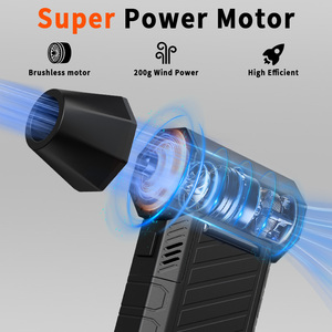 Soplador de Aire de Alta Velocidad de 130000 RPM con Pantalla LED Digital e Iluminación, para Uso en el Hogar y la Oficina, Limpieza de <span class=keywords><strong>PC</strong></span> y Sofá - Product Image 5