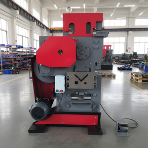 Máquina Punzonadora y Cortadora de Alta Gama TZ-08, Máquina Cortadora Combinada Multifuncional, Maquinaria para Trabajos en Hierro - Product Image 1