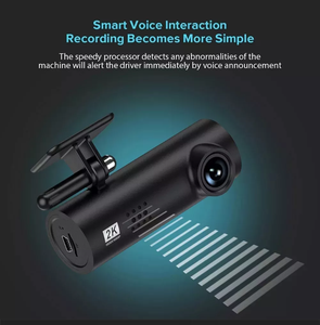 กล้องติดรถยนต์ 2K Mini FHD แบบซ่อนพร้อม GPS WIFI G-Sensor WDR บันทึกแบบวนซ้ำ มองเห็นในเวลากลางคืน กล่องดำในรถยนต์ Karadar LF9 - Product Image 3