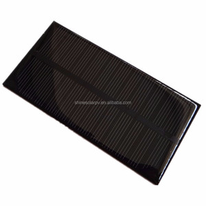 Mini Solar Panel 1W 2W 3W 8W 10W 1V 2V 3V 5V 6V 9V 12V 18V Angepasst Epoxy PET Kleine Solar Panel - Product Image 1