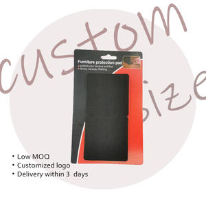 Pieds de <span class=keywords><strong>chaise</strong></span> coussinets de pieds <span class=keywords><strong>anti</strong></span>-vibration collants solides coussinets en feutre pour meubles en mousse EVA - Product Image 6