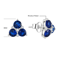LULUFOCUS Set Perhiasan Kalung Anting Perak Sterling 925 Fashion Batu Permata Amethyst Alami Mewah dengan Zirkon