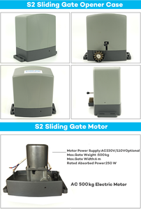 Haute qualité Chisung CSPY-S6 moteur à courant alternatif 500kg télécommande automatique ouvre-porte <span class=keywords><strong>coulissant</strong></span> Construction en alliage d'aluminium 1 an - Product Image 3