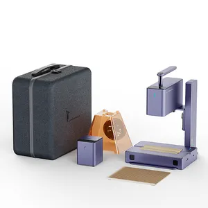 LaserPecker 2 Super machine de gravure laser portable à haute vitesse de haute précision avec rouleau pour bois et métal