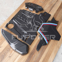 Pour BMW F90 M5 M-P couvercle d'habillage de compartiment moteur en fibre de carbone sèche