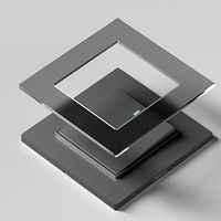 Prise électrique industrielle en alliage d'aluminium 16A du Royaume-Uni avec ports USB-A et USB-C pour usage hôtelier et domestique 1/2/3/4 postes IP20
