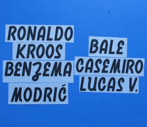 Super <span class=keywords><strong>Maillot</strong></span> de Foot Rétro Real Madrid <span class=keywords><strong>2018</strong></span> 2019 <span class=keywords><strong>Ronaldo</strong></span> Benzema Sergio Ramos Bale Flocage à Chaud du Numéro - Product Image 4