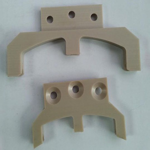 Customized PEEK <b>Plastic</b> Parts Industrial Grade Flame Retardant For Electronic Components - Product Image 1