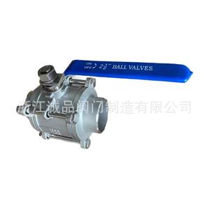 วาล์วบอลแบบแมนนวลสามชิ้น สแตนเลส 304/316L แบบเกลียวเชื่อม Q11F-16 Q61F ซีลนุ่ม แบบหน้าแปลน สำหรับน้ำ แก๊ส น้ำมัน OEM - Product Image 4