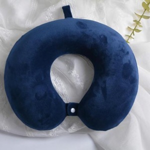 Oreiller en forme de U Oreiller cervical Coton à mémoire de forme Rebond lent Amovible Adulte Appui-tête Protecteur de <span class=keywords><strong>cou</strong></span> Oreiller de sieste d'<span class=keywords><strong>avion</strong></span> - Product Image 6