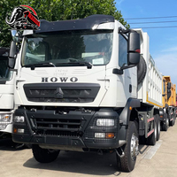 Camion benne d'occasion Sinotruk Howo TX 6x4 de 400 CV pour travaux miniers et de construction
