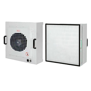 Unità Filtro Ventilatore HEPA a Flusso Laminare 2x2 FFU 180W 575*575*185 con Motore Incluso per Camera Bianca, Coltivazione Funghi e Altre Applicazioni di Purificazione dell'Aria - Product Image 1