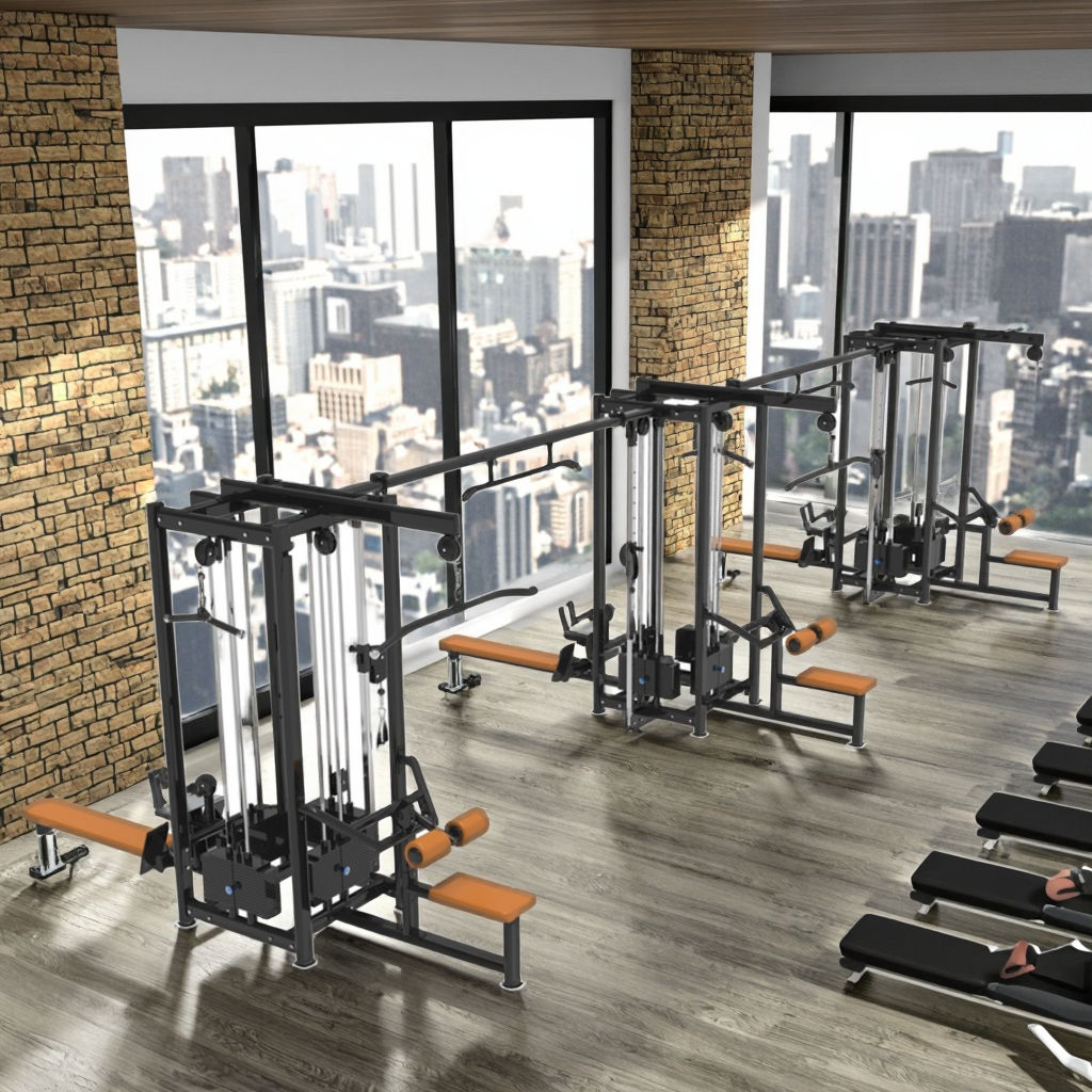 Jungle Gym 12 Station Multi Gym Station Jungle Gym With Cable