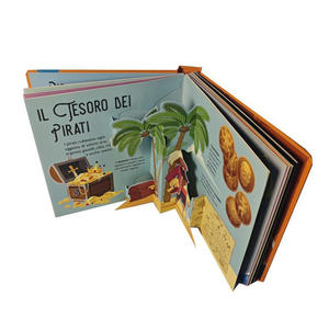 Impression personnalisée animal pop up <span class=keywords><strong>jungle</strong></span> <span class=keywords><strong>livre</strong></span> éducatif 3d - Product Image 4