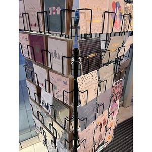 Magasin de détail calendrier Brochure livre carte postale présentoir métal carte de voeux présentoir - Product Image 5