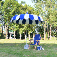 Chaise de plage pliante portable personnalisée, tissu Oxford de luxe, bois - Conçue pour le camping, les parcs et l'utilisation en extérieur sur la plage