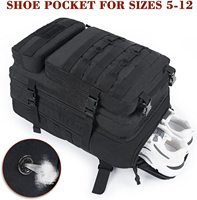 Nouveau Design Molle Outdoor Bug Out Bag avec compartiment à chaussures Tactical Travel 3 Day Assault Pack