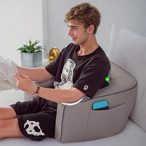 Hot bán u-hình dạng cơ thể gối với tay vịn cho chơi game máy tính xách tay giường đi văng thoải mái làm việc crocheting đọc sách có thể giặt - Product Image 2