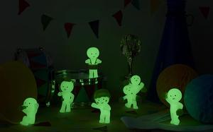 Nuevas Figuras Coleccionables Sonny Angels Smiskis Serie Museo, Caja Misteriosa con Figura Sorpresa, Luz Nocturna Verde, Muñeco de Colección, Juguete de Acción, Regalo Sorpresa - Product Image 3
