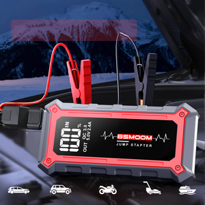 Démarreur de batterie de voiture professionnel avec booster de démarrage d'urgence - Product Image 1
