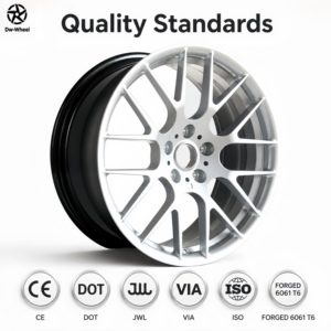 Cerchi in Lega Forgiati DW DOT Multirazza Argento Lucido Design Concavo Profondo 18 19 20 Pollici Leggeri per <span class=keywords><strong>BMW</strong></span> M3 E4 M Sport - Product Image 2