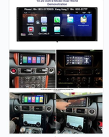 Autoradio Android pour Land Rover Range Rover L322 V8 02-12, écran central intelligent, GPS, unité de navigation avec panneau de climatisation LCD