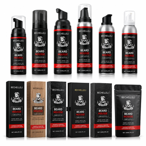 Schiuma Detergente Biologica per Barba a Marchio Privato, Best-seller, Idratante Delicato sulla Barba e Non Dannoso, 60ml, Prodotti per la Cura della Barba OEM - Product Image 2