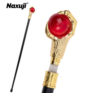 Bastón de Caballero con Diseño de Garra de Dragón Rojo Dorado para Actividades, Juegos de Rol, Exposiciones de Cómics, Fotografía y Accesorios de Escenario - Product Image 3