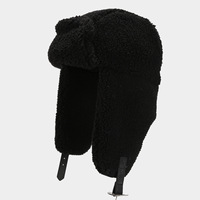 Chapeaux trappeur en fausse fourrure unisexe, style russe, avec rabats d'oreilles, fourrure complète, sherpa, chauds, pour l'hiver, le ski en plein air