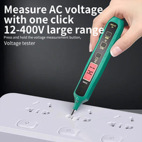 Testeur AC/DC, stylo indicateur électrique, voltmètre numérique, voltmètre 12V-250V, prise murale AC/DC 220V, détecteur de prise de courant, capteur