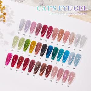 Vendeeni 36 Couleurs Cat Eye Gel Vernis Ensemble Oem Marque Privée <span class=keywords><strong>Diamant</strong></span> Paillettes Disco Uv Gel Vernis À Ongles Ensemble Fournitures - Product Image 4