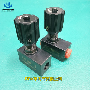 วาล์วควบคุมการไหลแบบทางเดียว Xingchenrui รุ่น DRV10-1-10/2 สำหรับเชื่อมต่อท่อ - Product Image 5