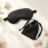 Coffret Cadeau Masque de Sommeil en Satin 3-en-1 avec Pierre Gua Sha en Quartz Rose et Pochette, Massage Facial Personnalisé pour Cadeaux d'Entreprise et Personnels