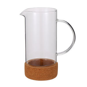 <span class=keywords><strong>Prensa</strong></span> <span class=keywords><strong>Francesa</strong></span> para café y té, Espumador de <span class=keywords><strong>leche</strong></span> <span class=keywords><strong>con</strong></span> tapa de bambú, vidrio boroólico grueso, fácil de limpiar - Product Image 3