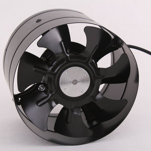 Ventilador de Extracción en Línea para Conductos, 10 Pulgadas (250 mm), 25 W, 5 Aspas, Silencioso, de Metal, para Cocina y Baño - Product Image 4