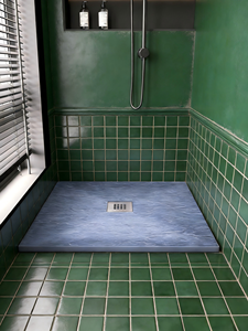 Base <span class=keywords><strong>de</strong></span> <span class=keywords><strong>douche</strong></span> moderne effet ardoise 2026 avec drain central bleu 80*120, receveur <span class=keywords><strong>de</strong></span> <span class=keywords><strong>douche</strong></span> antidérapant pour la rénovation et la décoration <span class=keywords><strong>de</strong></span> salle <span class=keywords><strong>de</strong></span> bain - Product Image 4