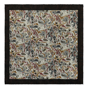 Nouvelle Arrivée 2026 – Foulard de Luxe en Soie Brossée 100% pour Homme, Motif Carré de Poche, Fabrication Exquise Personnalisée, Collection Automne/Hiver - Product Image 4