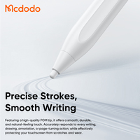 Stylet universel Mcdodo 066 pour systèmes Android et iOS, traits précis, écriture fluide, stockage magnétique, 365 jours en veille
