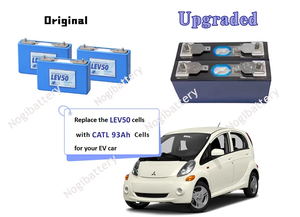 Batterie de remplacement CATL Grade A 3.7V 93Ah NMC Prismatic Cells M8 Studs LEV50 88 pièces pour Mitsubishi I-MiEV <span class=keywords><strong>Peugeot</strong></span> iOn - Product Image 3