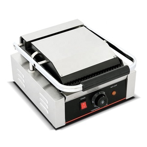Grille-pain électrique professionnel en acier inoxydable 220V antiadhésif à tête unique <span class=keywords><strong>pour</strong></span> <span class=keywords><strong>panini</strong></span> et hamburgers – Excellent rapport qualité-prix - Product Image 4
