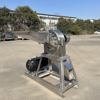 Molino Comercial Pequeño para Especias Finas, 10-200 kg/h, Molinillo de Especias de Grado Alimenticio para Pimienta, Canela y Chile en Polvo