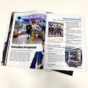 Usine d'impression Impression de magazines et de livres d'art en couleur personnalisés de haute qualité - Product Image 4