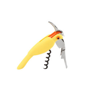 Ouvre-bouteille créatif en forme de perroquet, en alliage de zinc et ABS, 12,4 cm, ouvre-vin et ouvre-bière multifonctionnel, fabriqué à Yangjiang - Product Image 3